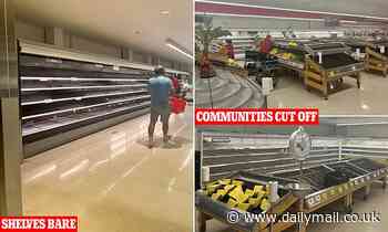 Outback supermarkets in Alice Springs, Northern Territory run out of food after major flooding - Daily Mail