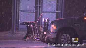 Maryland Prepares For Next Winter Snow Sunday Into Monday - CBS Baltimore