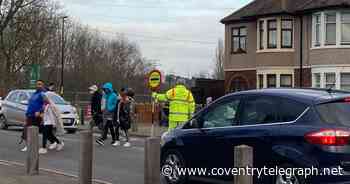 Lollipop man put in place at Coventry school near waste collection point - Coventry Live