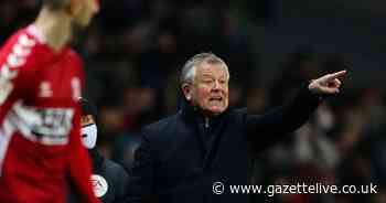 Middlesbrough vs Coventry team news: Wilder chooses to stick rather than flip with unchanged side - Teesside Live