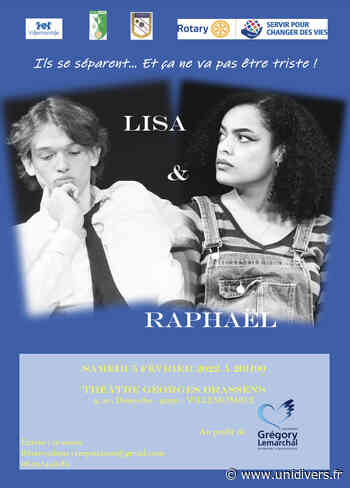 Théâtre – LISA & RAPHAËL – le Sa 05.02 à Villemomble (93) Théâtre Georges Brassens samedi 5 février 2022 - Unidivers