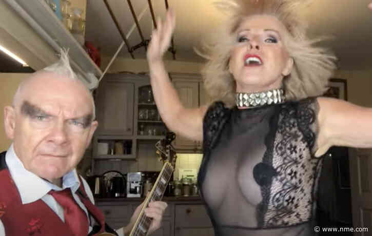 Robert Fripp and Toyah Willcox share cover of Ramones’ ‘Blitzkrieg Bop’