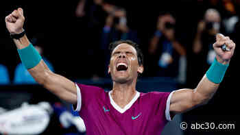 Nadal tops Medvedev to win Australian Open, secure record 21st major title