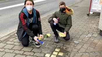 Auch in Siegen: Mit dem Smartphone zu den Stolpersteinen - Westfalenpost