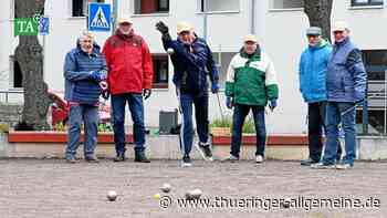 Apoldaer Sonntagsrunde spielt Boccia - Thüringer Allgemeine