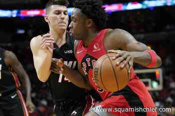 Fred VanVleet, Raptors outlast Heat 124-120 in triple OT - Squamish Chief