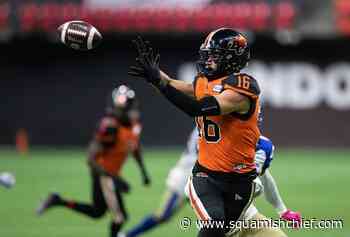 Lions sign all-star wide receiver Bryan Burnham to contract extension - Squamish Chief