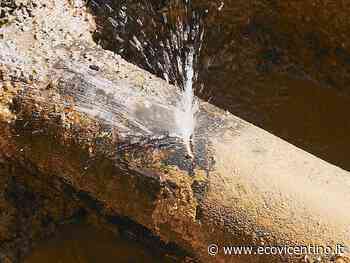 Rottura di una condotta ad Alonte, fornitura idrica a rischio in cinque comuni - L'Eco Vicentino