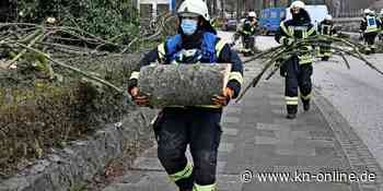 Das Sturmtief Nadia in Bildern