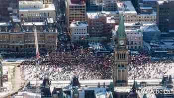 Thousands opposed to COVID-19 rules converge on Parliament Hill