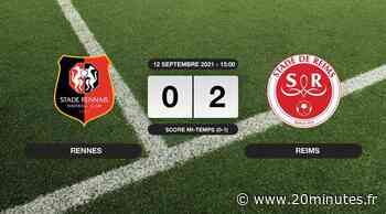 Résultats Ligue 1: Le Stade de Reims s'impose à l'extérieur 0-2 contre le Stade Rennais - 20minutes.fr