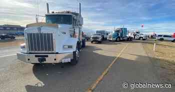 Protestors continue blockade at Coutts border crossing