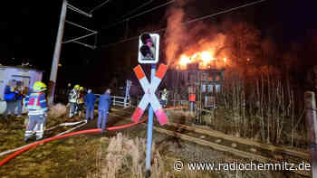 Leerstehendes Haus in Chemnitz-Harthau abgebrannt - Radio Chemnitz