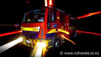 Homes evacuated as fire crews battle tool factory blaze - New Zealand Herald