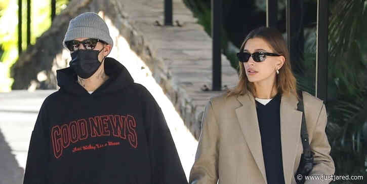 Justin & Hailey Bieber Grab Brunch After His Million Dollar NFT Deal