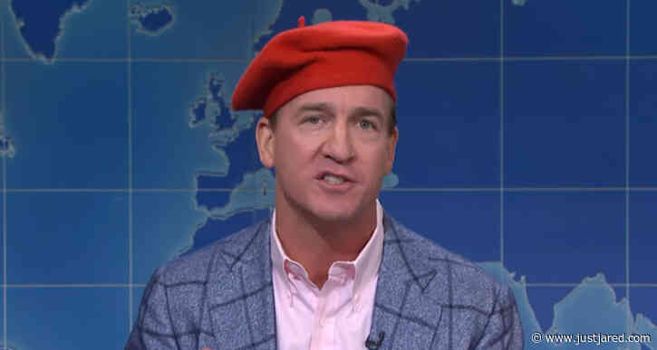 Peyton Manning Makes Surprise Appearance on 'Saturday Night Live' to Obsess Over 'Emily in Paris' - Watch!