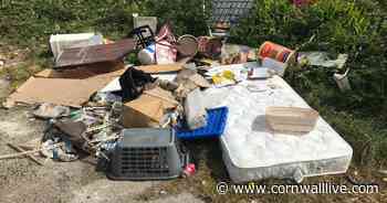 Horrendous fly tipping on the rise in Cornwall during pandemic - Cornwall Live