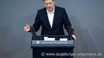 Habeck: Klage gegen Nachtragshaushalt schadet Wirtschaft - Augsburger Allgemeine