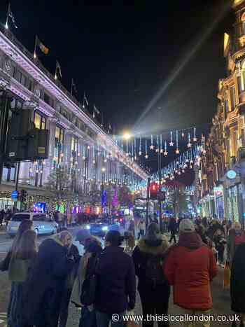 Central Londons’ Christmas lights are leaving!