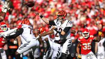 Follow live: Bengals, Chiefs going down to the wire