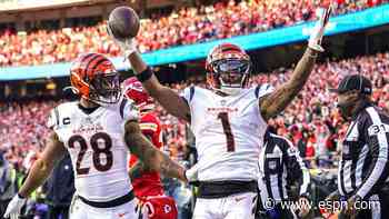 Follow live: Late field goal sends Chiefs, Bengals to OT