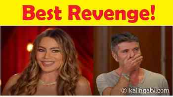 America's Got Talent: Sofia Vergara takes revenge on Simon Cowell, Watch - Kalinga TV
