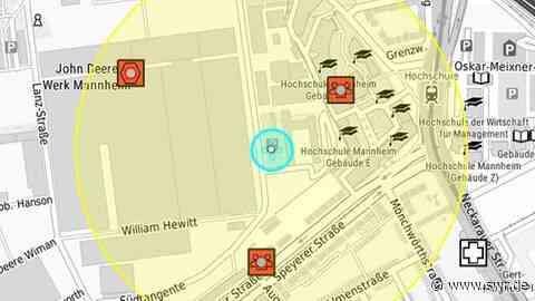 Sprengsatzfund in Mannheim: Blindgänger kontrolliert gesprengt - SWR