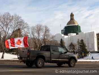 Truck convoy protestors vow to keep the pressure up in Edmonton, Premier Kenney issues statement