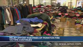Community help still ongoing to help victims of Pines of Perinton fire