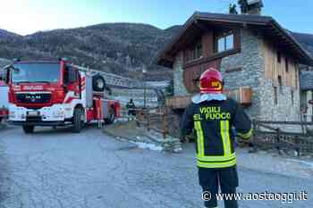 Principio d'incendio in un'abitazione a Gressan - Aosta Oggi