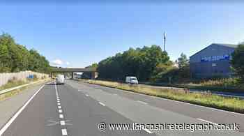 Mercedes driver stick finger up at speed camera while travelling at 103mph on M65