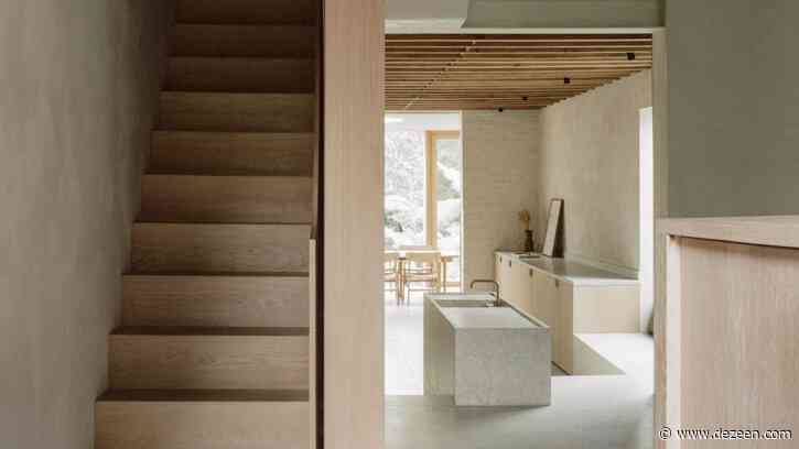 Architecture for London uses natural materials to renovate studio founder's home
