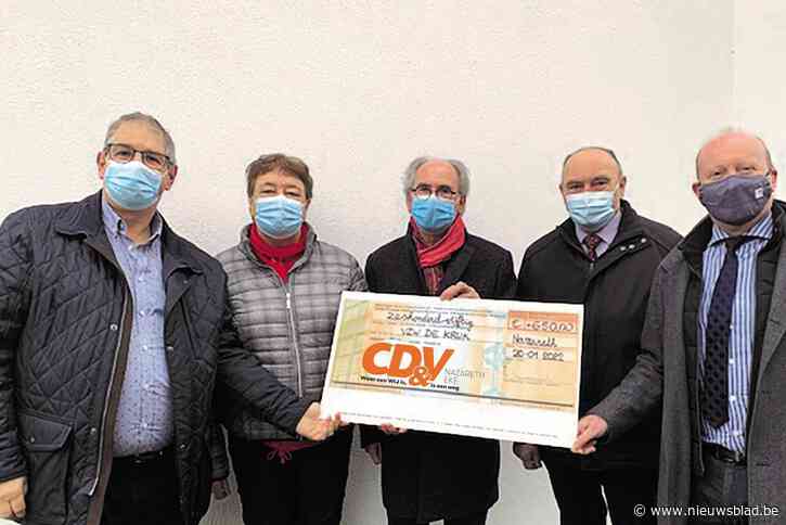 CD&V Nazareth-Eke geeft voedselbank duwtje in de rug