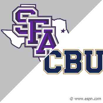 Stephen F. Austin vs. California Baptist - Game Recap - January 29, 2022 - ESPN