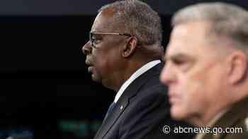 Austin says Putin now has full range of options in Ukraine - ABC News