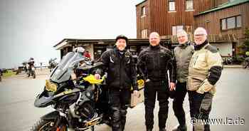 Joel Golücke startet mit seinem Motorrad auf Weltreise | Lokale Nachrichten aus Blomberg - Lippische Landes-Zeitung