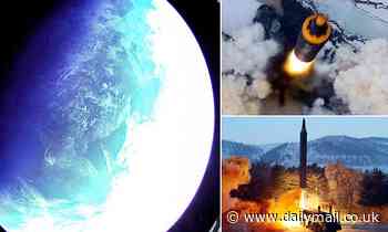 North Korea releases images taken from SPACE during missile test