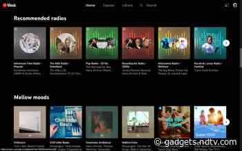 YouTube Music Testing Personalised 'Recommended Radios' Tab: Report