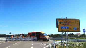 Sperrung auf der B 29: Was sich auf der Brücke bei Essingen tut - Schwäbische Post