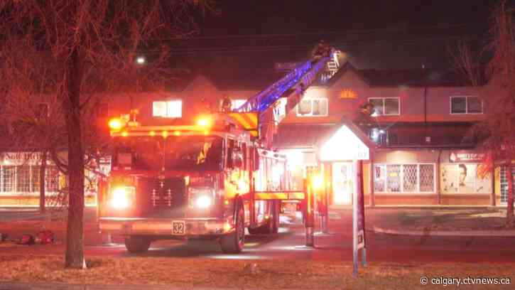 Northeast strip mall damaged by flames, smoke and water