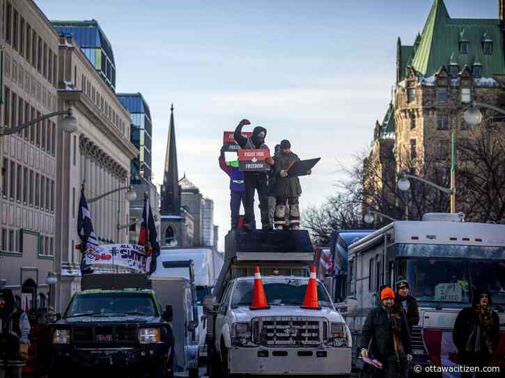 Trucker convoy: 'It's time to get our city back' McKenney says; rocks hurled at ambulance