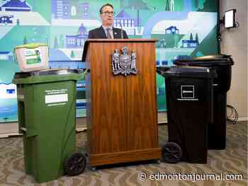 Estimated 40 per cent of waste not diverted from garbage carts in first year of Edmonton’s source-separated collection - Edmonton Journal