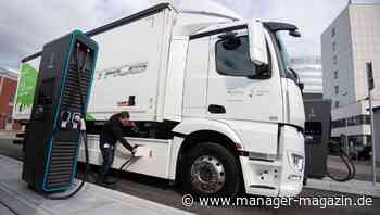 Daimler Truck baut US-Ladenetz mit Blackrock