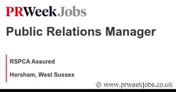 RSPCA Assured: Public Relations Manager