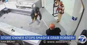 Armed Jewelry Store Owner Snaps Into Action When Smash-and Grab Robbers Target His California Store