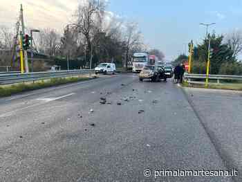 Segrate, incidente in via Cassanese direzione Pioltello - Prima la Martesana