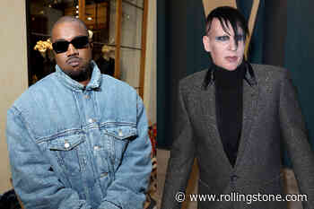 Accused Rapist Marilyn Manson Working With Kanye West ‘Every Day’ on New Album