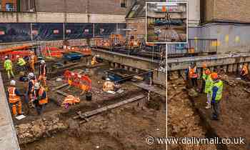 Remains of Oxford University's 'lost college' discovered 500 YEARS after they were abandoned