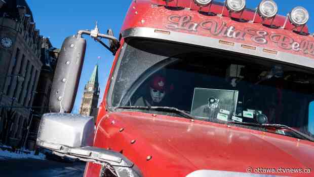 Ottawa mayor, police chief to give update on truckers' protest as leaders condemn demonstrations