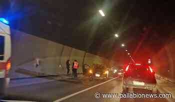 INCIDENTE SULLA 'NUOVA LECCO-BALLABIO'. TRAFFICO FERMO VERSO LA VALLE – Ballabio News – Quotidiano online di Ballabio, Morterone e Piani dei Resinelli - Ballabio News